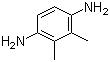 1,4-二氨基-2,3-二甲基苯分子结构 (CAS 5306-96-7)