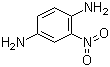 2-硝基-1,4-苯二胺分子结构 (CAS 5307-14-2)