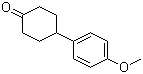 4-(4-甲氧基苯基)环己酮分子结构 (CAS 5309-16-0)