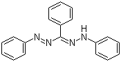 1,3,5-三苯甲臢分子结构 (CAS 531-52-2)