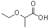 2-乙氧基丙酸分子结构 (CAS 53103-75-6)