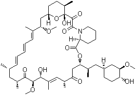 structure of CAS# 53123-88-9, Rapamycin