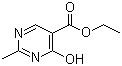 structure of CAS# 53135-24-3, Ethyl 4-hydroxy-2-methylpyrimidine-5-carboxylate