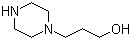 1-哌嗪基丙醇分子结构 (CAS 5317-32-8)