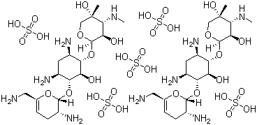 structure of CAS# 53179-09-2, Sisomicin sulfate