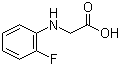 structure of CAS# 5319-42-6, (2-Fluorophenylamino)acetic acid