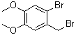 structure of CAS# 53207-00-4, 2-Bromo-4,5-dimethoxybenzyl bromide