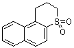 2,3-Dihydro-1H-naphtho[2,1-b]thiopyran 4,4-dioxide molecular structure (CAS 5324-59-4)