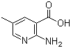 structure of CAS# 532440-94-1, 2-Amino-5-methylnicotinic acid