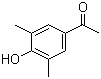 3',5'-二甲基-4'-羟基苯乙酮分子结构 (CAS 5325-04-2)