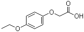 CAS 登录号：5327-91-3, 2-(4-乙氧基苯氧基)乙酸