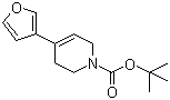 CAS 登录号：532991-47-2, 4-(3-呋喃基)-3,6-二氢-1(2H)-吡啶羧酸叔丁酯