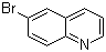 6-溴喹啉分子结构 (CAS 5332-25-2)