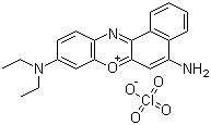 Nile Blue A perchlorate molecular structure (CAS 53340-16-2)