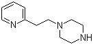 structure of CAS# 53345-15-6, 1-[2-(2-Pyridinyl)ethyl]piperazine