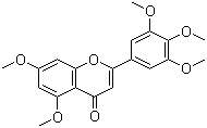 structure of CAS# 53350-26-8, 3',4',5',5,7-Pentamethoxyflavone