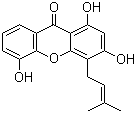 1,3,5-Trihydroxy-4-prenylxanthone molecular structure (CAS 53377-61-0)