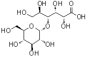 Maltobionic acid molecular structure (CAS 534-42-9)