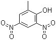 4,6-二硝基邻甲酚分子结构 (CAS 534-52-1)