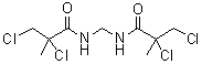 N,N'-Methylenebis[2,3-dichloro-2-methylpropanamide] molecular structure (CAS 5342-90-5)