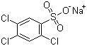 CAS # 53423-65-7, Sodium 2,4,5-trichlorobenzenesulphonate, 2,4,5-Trichlorobenzenesulfonic acid sodium salt