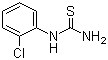 structure of CAS# 5344-82-1, 1-(2-Chlorophenyl)-2-thiourea