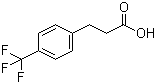 structure of CAS# 53473-36-2, 3-[4-(Trifluoromethyl)phenyl]propanoic acid