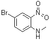 structure of CAS# 53484-26-7, N-Methyl-4-bromo-2-nitroaniline