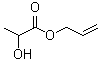 CAS 登录号：5349-55-3, 乳酸烯丙基酯