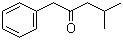 4-甲基-1-苯基-2-戊酮分子结构 (CAS 5349-62-2)