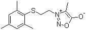 CAS 登录号：53492-67-4, 4-甲基-3-[2-[(2,4,6-三甲基苯基)硫代]乙基]悉尼酮