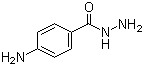 4-氨基苯甲酰肼分子结构 (CAS 5351-17-7)