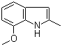 7-甲氧基-2-甲基吲哚分子结构 (CAS 53512-46-2)