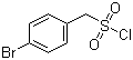 structure of CAS# 53531-69-4, 4-Bromobenzylsulfonyl chloride