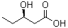 CAS # 53538-53-7, D-beta-Hydroxyvaleric acid, (R)-3-Hydroxypentanoic acid, (R)-3-Hydroxyvaleric acid