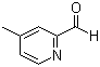 structure of CAS# 53547-60-7, 4-Methylpyridine-2-carbaldehyde