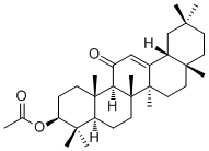 beta-香树脂酮醇乙酸酯分子结构 (CAS 5356-56-9)