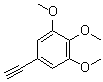 structure of CAS# 53560-33-1, 5-乙炔基-1,2,3-三甲氧基苯