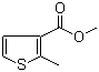 Methyl 2-methylthiophene-3-carboxylate molecular structure (CAS 53562-51-9)