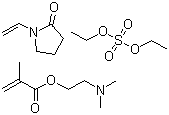 structure of CAS# 53633-54-8, Polyquaternium-11