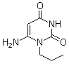 structure of CAS# 53681-47-3, 6-Amino-1-propyluracil