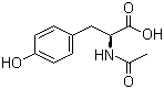 structure of CAS# 537-55-3, N-乙酰-L-酪氨酸