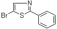 structure of CAS# 53715-67-6, 5-Bromo-2-phenylthiazole