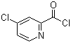 structure of CAS# 53750-66-6, 4-氯吡啶-2-甲酰氯