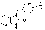 CAS # 537702-33-3, 1-[[4-(1,1-Dimethylethyl)phenyl]methyl]-1,3-dihydro-2H-benzimidazol-2-one