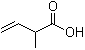 2-甲基-3-丁烯酸分子结构 (CAS 53774-20-2)