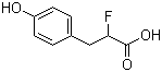 CAS 登录号：53786-98-4, 2-氟-3-(4-羟基苯基)丙酸