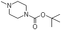 structure of CAS# 53788-49-1, 1-Boc-4-methylpiperazine