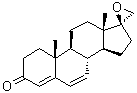 CAS # 53866-24-3, (17beta)-Spiro[androsta-4,6-diene-17,2'-oxiran]-3-one