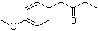 1-(4-Methoxyphenyl)-2-butanone molecular structure (CAS 53917-01-4)